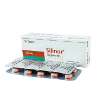 Silinor 50 mg Tablet-10's Strip
