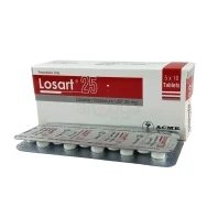 Losart 25 mg Tablet-10's strip