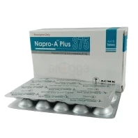 Napro A Plus 375 mg Tablet-10's strip