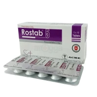 Rostab 5 mg Tablet-10's Strip