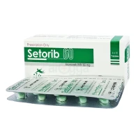 Setorib 60 mg Tablet-10's strip