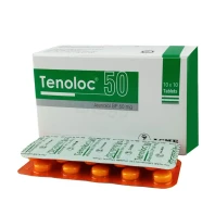 Tenoloc 50 mg Tablet-10's strip