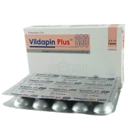 Vildapin Plus (50 mg+850 mg) Tablet-10's Strip