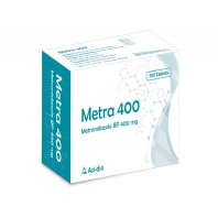 Metra 400 mg Tablet-10's Strip