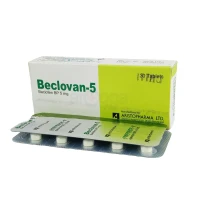 Beclovan 5 mg Tablet-10's Strip