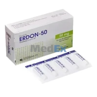 Erdon 50 mg Suppository-20's Pack