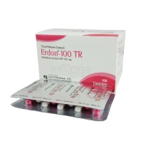 Erdon TR 100 mg Capsule-10's Strip
