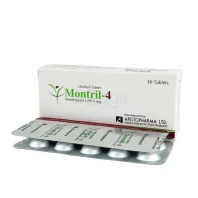 Montril 4 mg Tablet-10's Strip