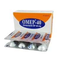 Omep 40 mg Capsule-7's Strip
