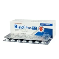 Bislol Plus 2.5 mg+6.25 mg Tablet-14's Strip