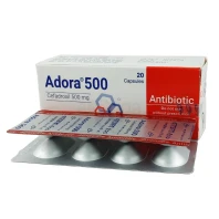 Adora 500 mg Capsule-4's Strip