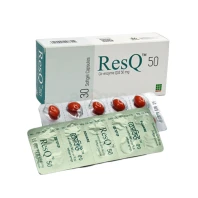 ResQ 50 mg Capsule-30's Strip