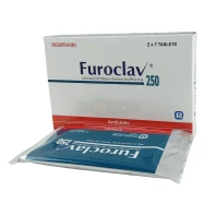 Furoclav 250 mg Tablet 7's strip