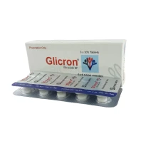 Glicron 80 mg 10's strip