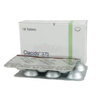 Clacido 375 mg 18's pack