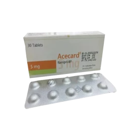 Acecard 5 mg Tablet-10's Strip