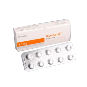 Acecard 2.5 mg Tablet-10's Strip