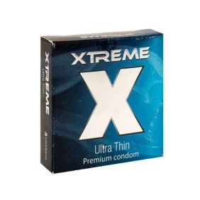 Xtreme Ultra Thin Premium Condoms-3's pkt