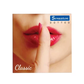 Sensation Classic Condom Dotted-3's pkt