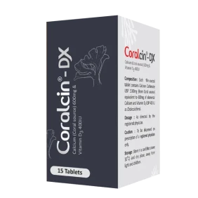 Coralcin Dx Tablet-15's pot