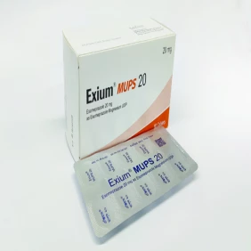 Exium Mups 20 mg Tablet-10's Strip