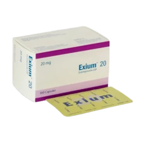 Exium 20 mg Capsule-10's Strip