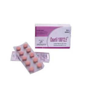 Osartil Plus 100/12.5 mg Tablet-10's Strip