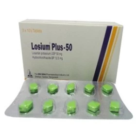 Losium Plus 50 mg Tablet-10's Strip