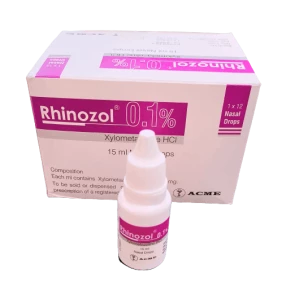 Rhinozol 0.1% Nasal Drop-15 ml Drop