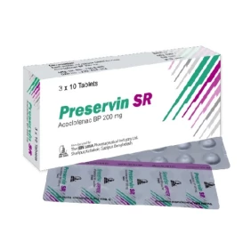 Preservin SR 200 mg Tablet-10 Pcs