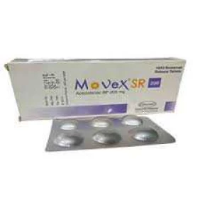 Movex SR 200 mg Tablet-10 Pcs