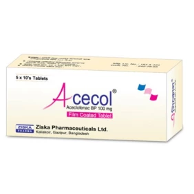 Acecol 100 mg Tablet-50 Pcs