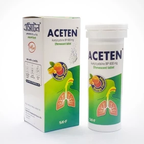 Aceten 600 mg Tablet-10's Pack