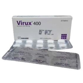 Virux 400 mg Tablet-10's Strip