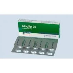 Aloglip 25 mg Tablet-30 Pcs