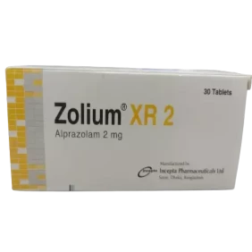 Zolium XR 2 mg Tablet-30's Pack