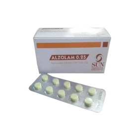 Alzolam 0.25 mg Tablet-10's Strip