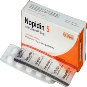 Nopidin 5 mg Tablet-50's Pack