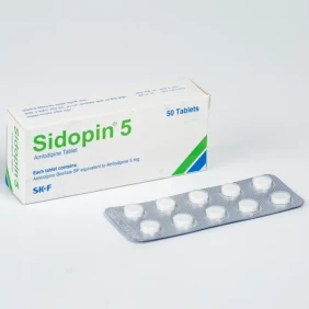 Sidopin 5 mg Tablet-10's Strip