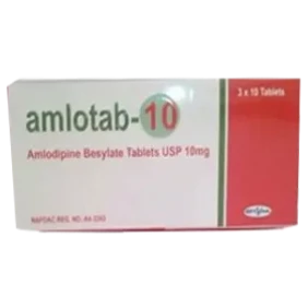 Amlotab 10 mg Tablet-30's Pack