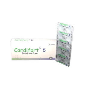 Cardifort 5 mg Tablet-30's Pack