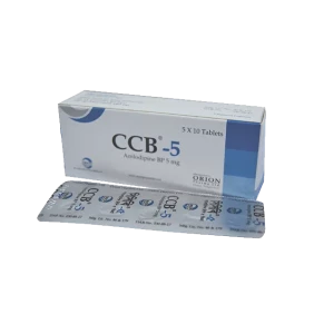 CCB 5 mg Tablet-10's Strip