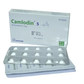 Camlodin 5 mg Tablet-15's Strip