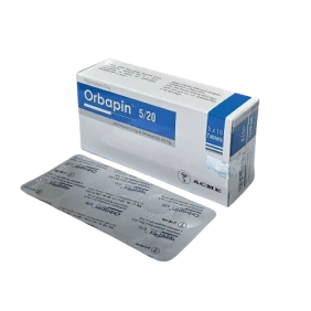 Orbapin 5/20 mg Tablet-10's strip