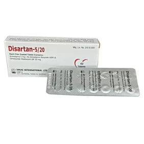 Disartan 5/20 mg Tablet-14 Pcs