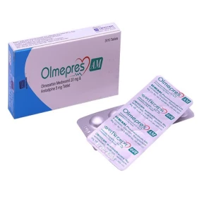 Olmepres AM 5/20 mg Tablet-10's Strip