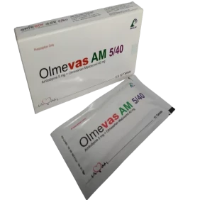 Olmevas AM 5/40 mg Tablet-10's Strip
