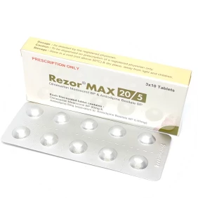 Rezor Max 5/20 mg Tablet-10's Strip