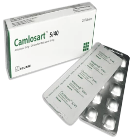 Camlosart 5/40 mg Tablet-10's Strip