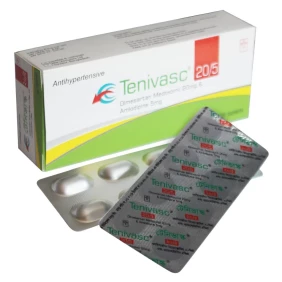 Tenivasc 5/20 mg Tablet-28's Pack
